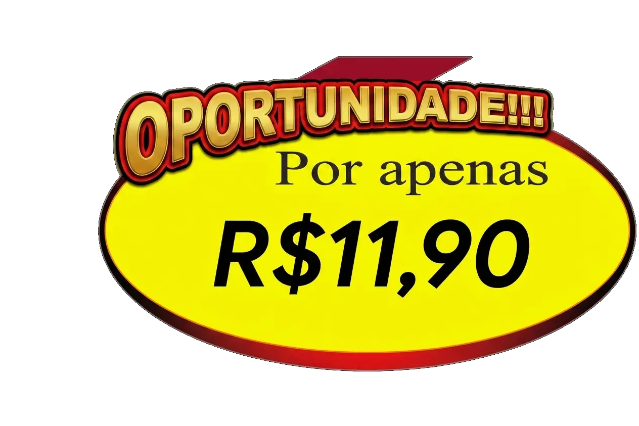 Oferta promocional com desconto de 90 por cento